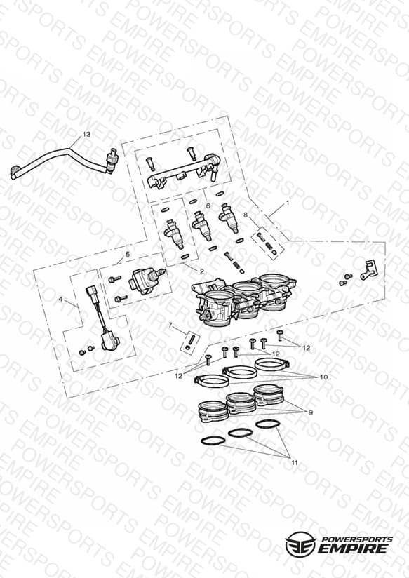Throttles, Injectors and Fuel Rail