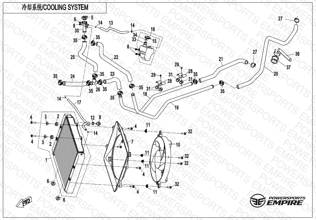 F18-V2 — COOLING SYSTEM