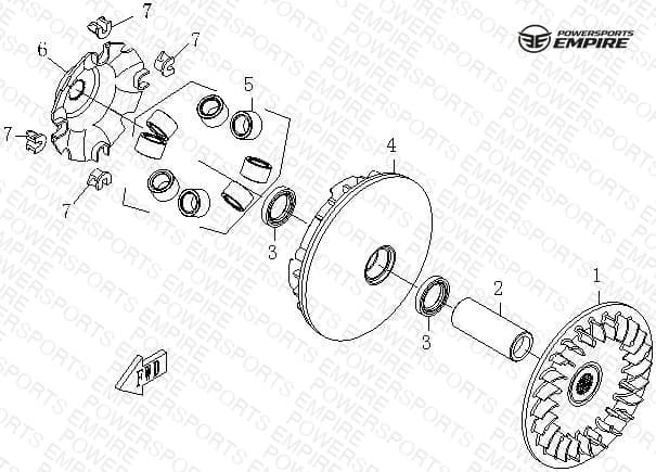 E15 — PRIMARY SHEAVE