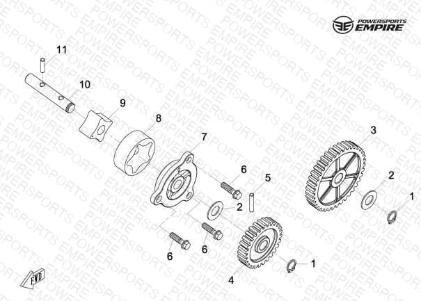E25 — OIL PUMP ASSY