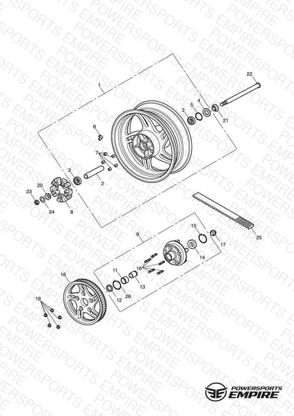 Rear Wheel & Final Drive