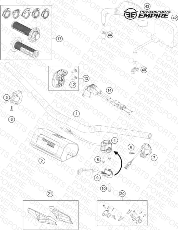 HANDLEBAR, CONTROLS