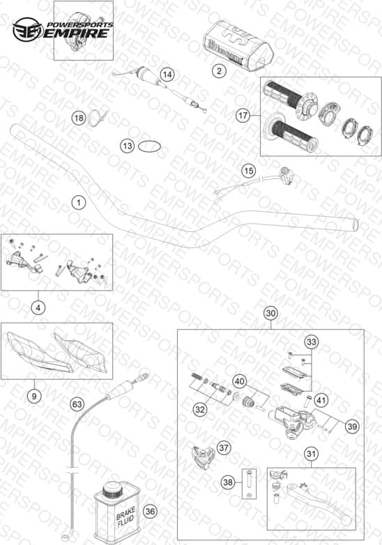 HANDLEBAR, CONTROLS