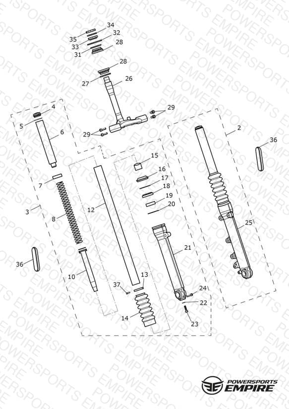 Front Forks & Lower Yoke