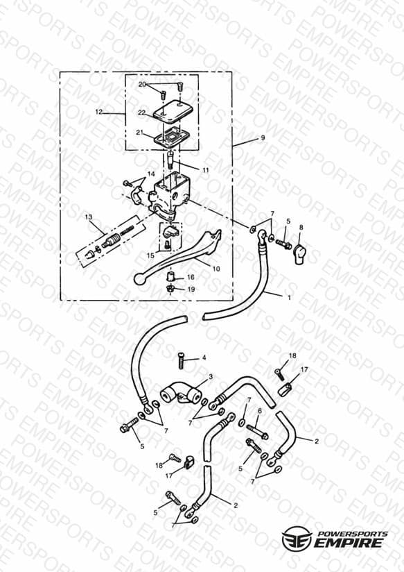 Front Brake Master Cylinder