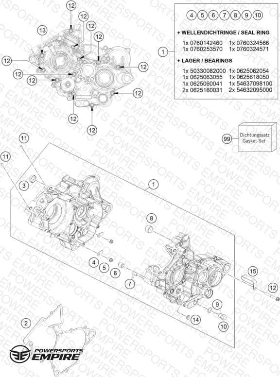 ENGINE CASE