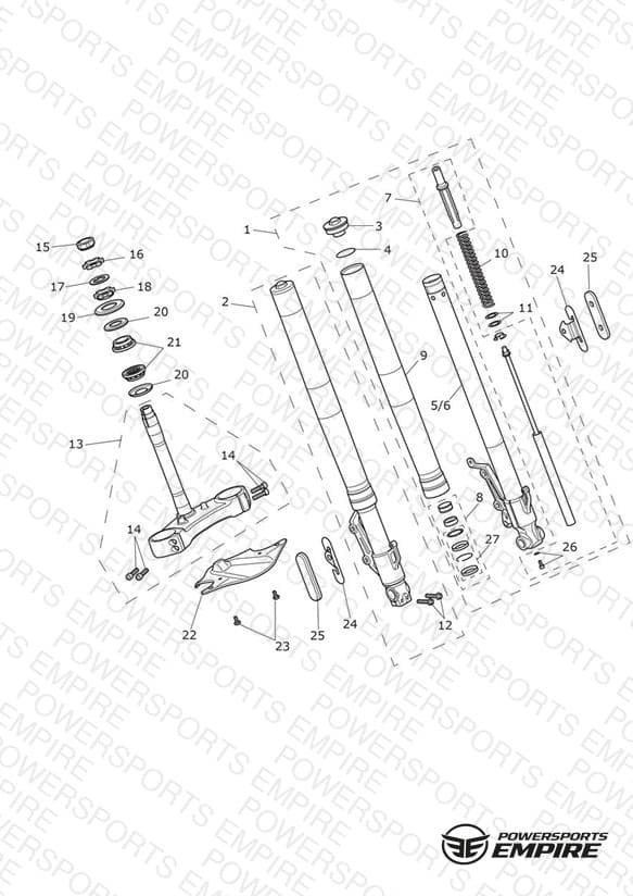 Front Forks & Yokes