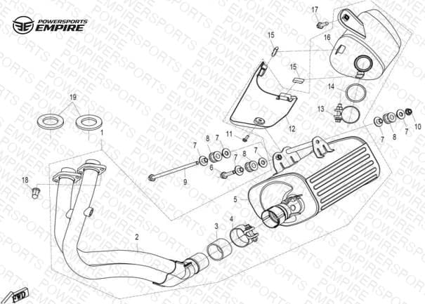 F02 — MUFFLER ASSY.