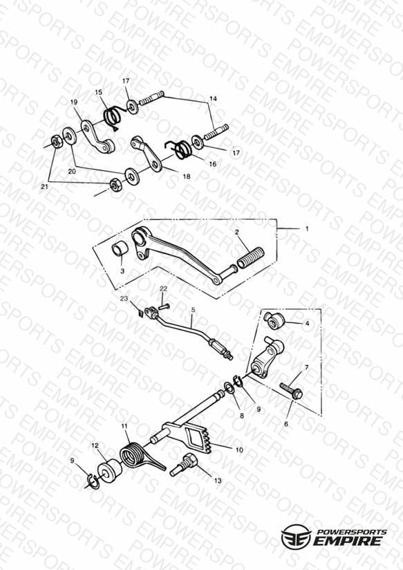 Gear Change Pedal