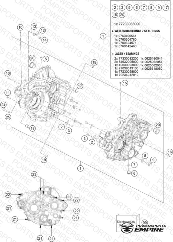 ENGINE CASE