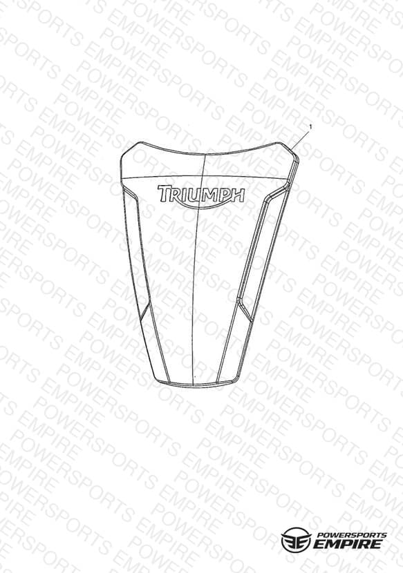 Tank Pad Rubber, Kit