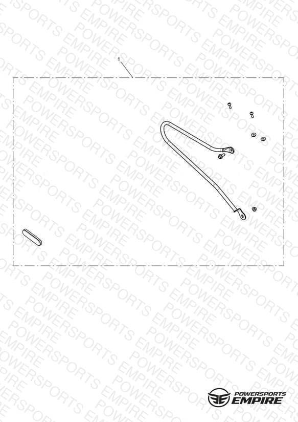 Pannier Rail Kit, LHS
