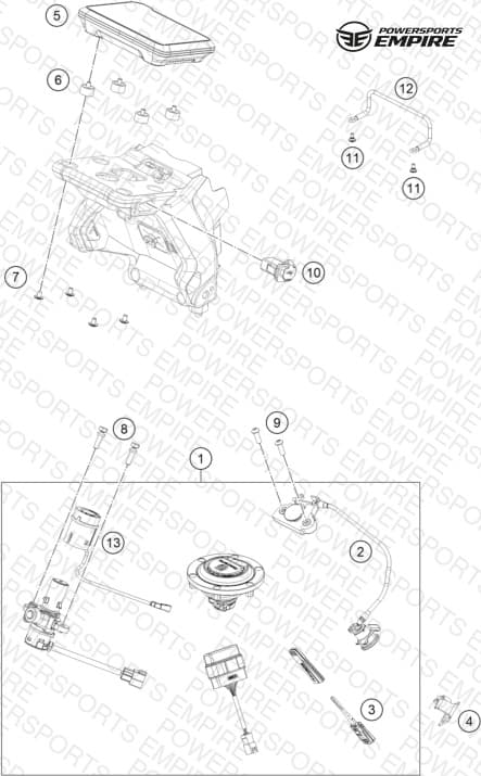 INSTRUMENTS / LOCK SYSTEM