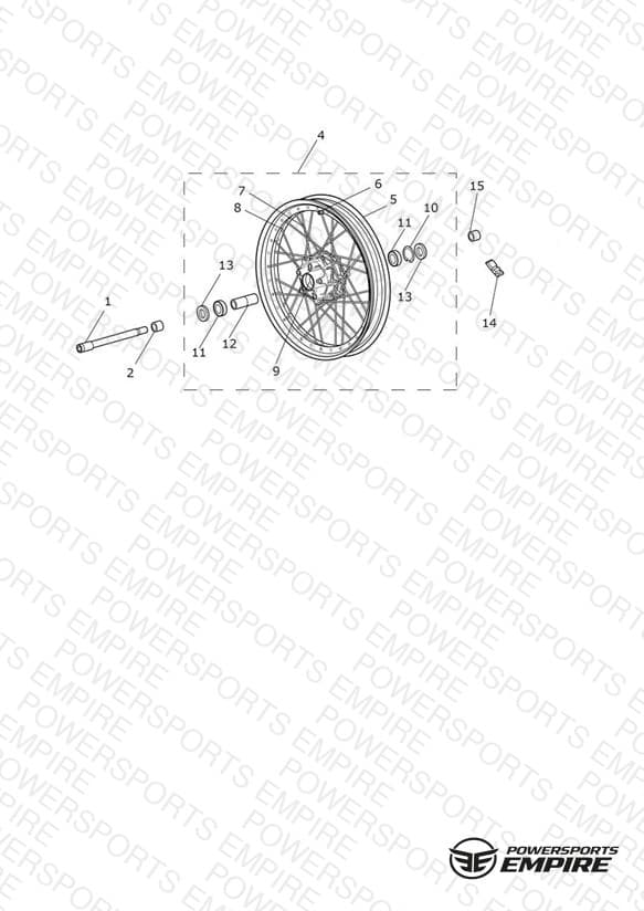 Front Wheel - Spoked