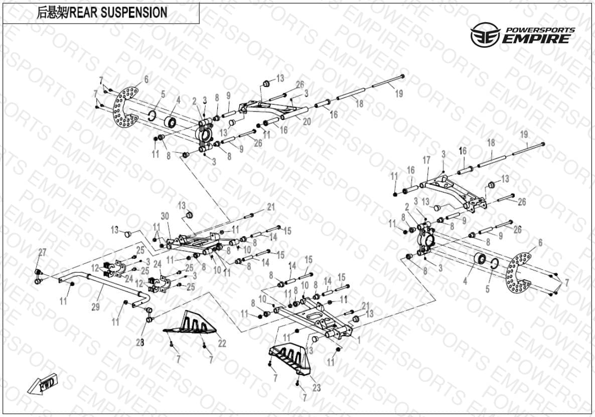 F06-1 — REAR SUSPENSION