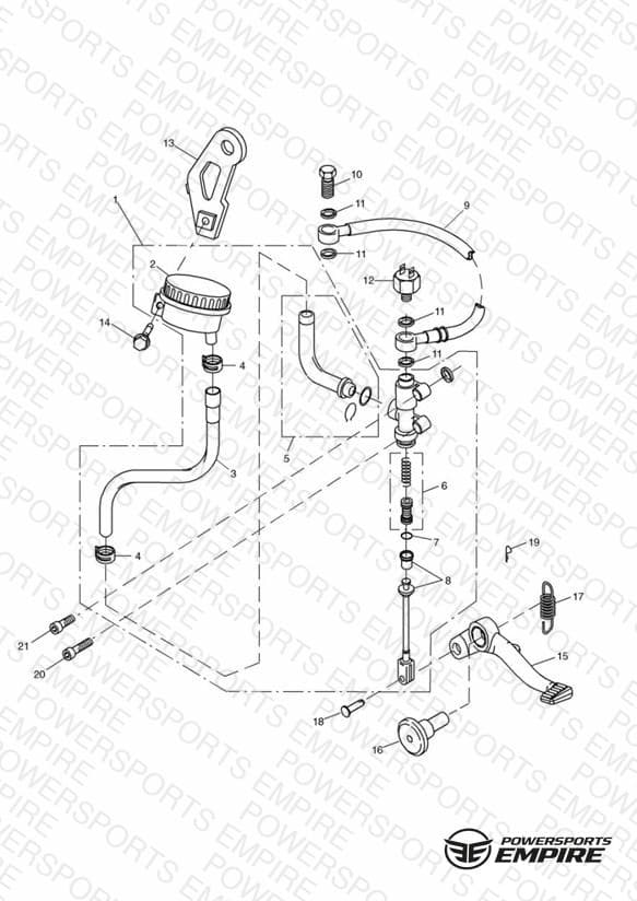 Rear Brake Master Cylinder