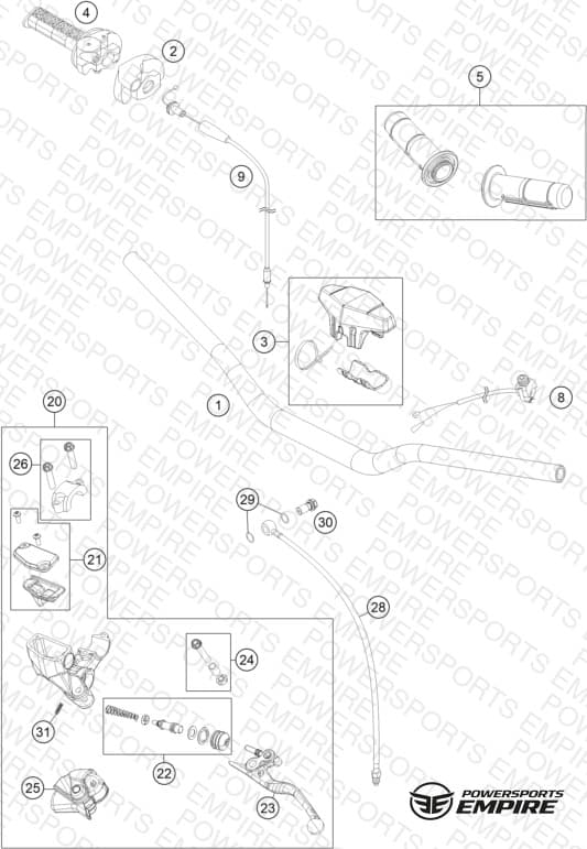 HANDLEBAR, CONTROLS