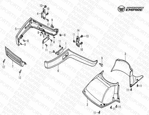 F24 — WINDSHIELD PLATE & FENDER