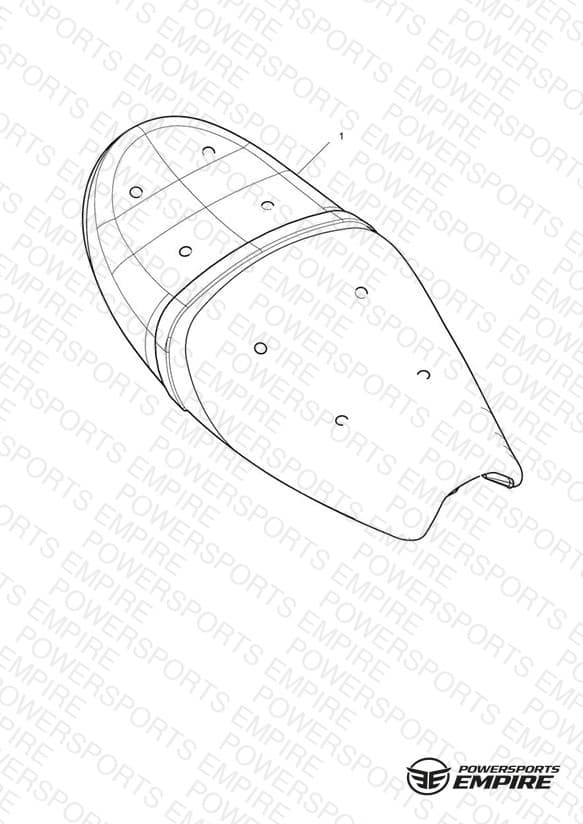 Seat Assembly, Twin, Royal
