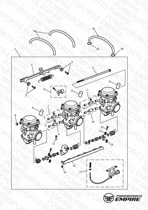 Carburettors - ENG NO 62507 >