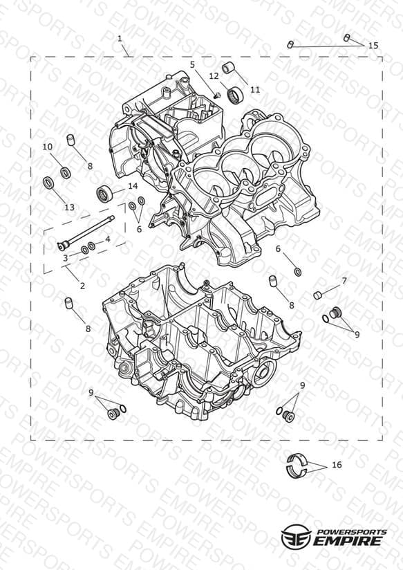 Crankcase & Fittings