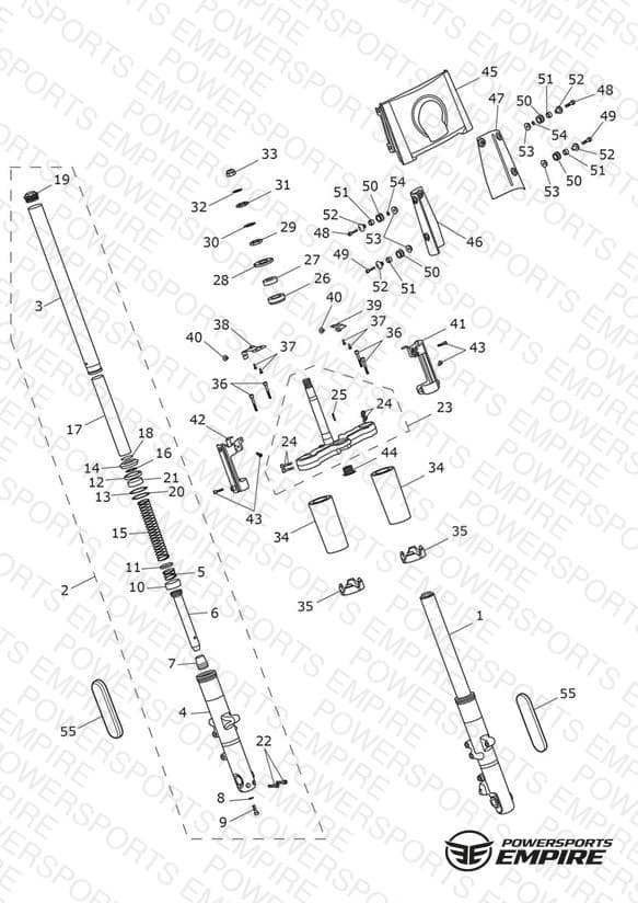 Front Forks & Lower Yoke