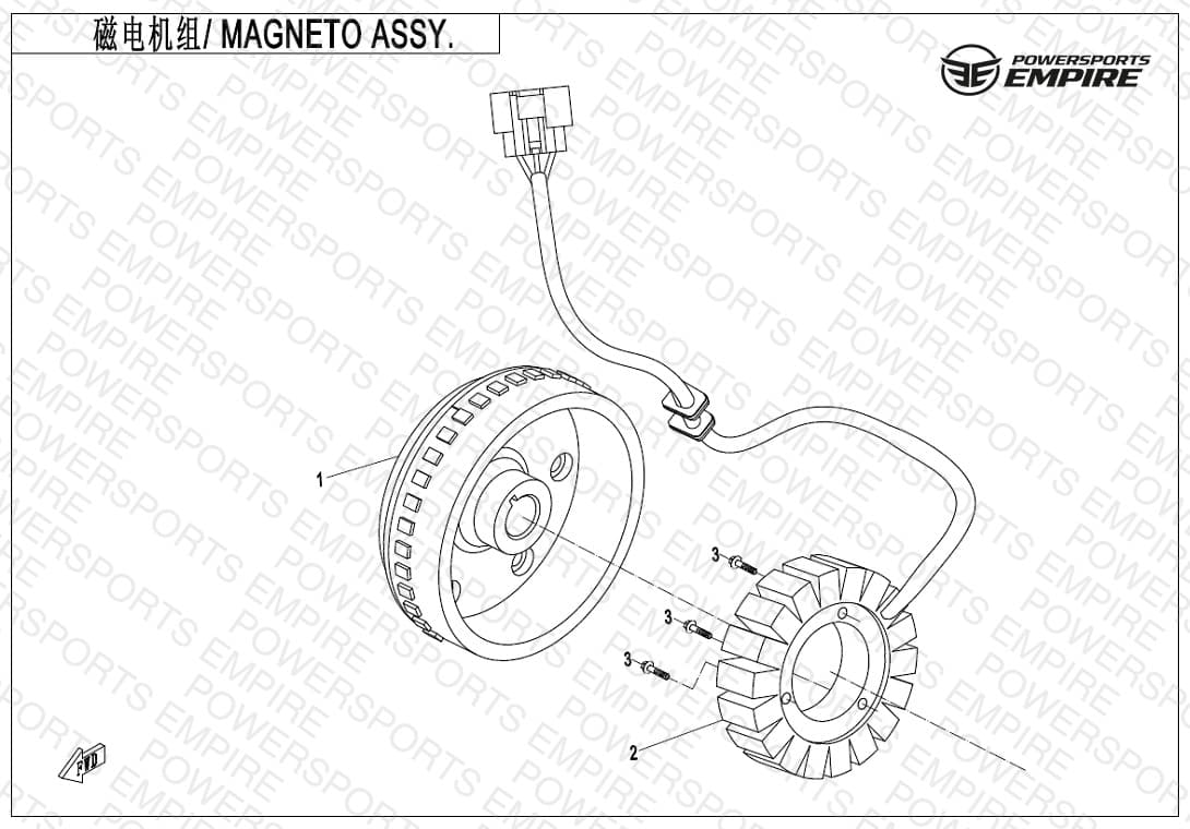 E03 — MAGNETO ASSY.