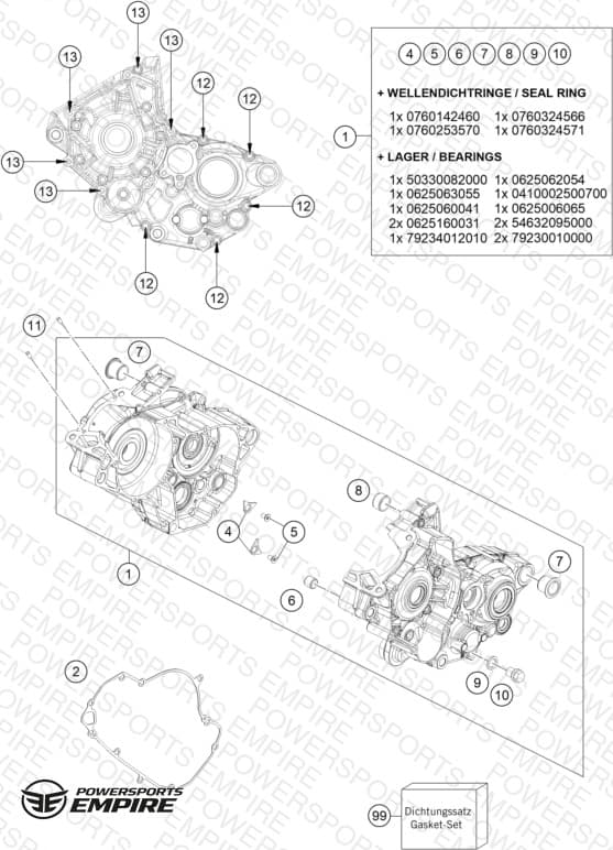ENGINE CASE