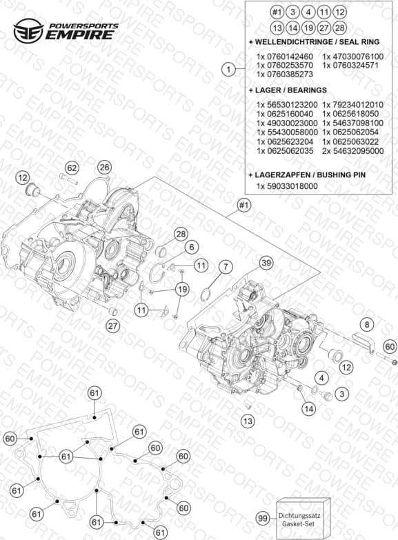 ENGINE CASE
