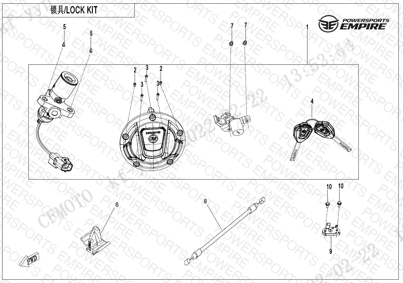 F01 — LOCK KIT