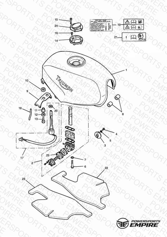Fuel Tank and Fittings
