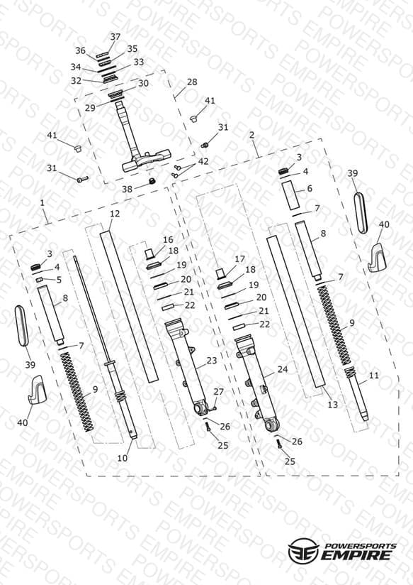 Front Forks & Lower Yoke