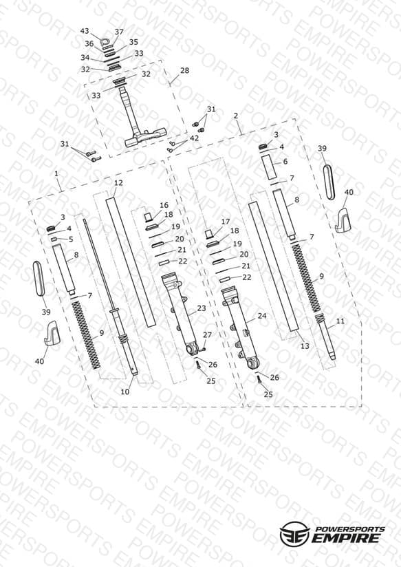 Front Forks & Lower Yoke