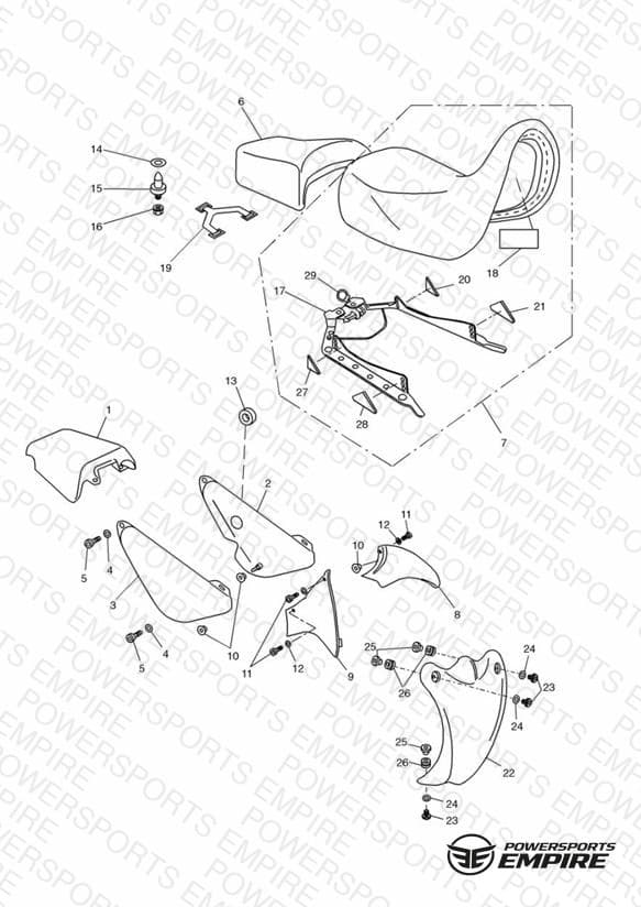 Bodywork - Rear/Seat