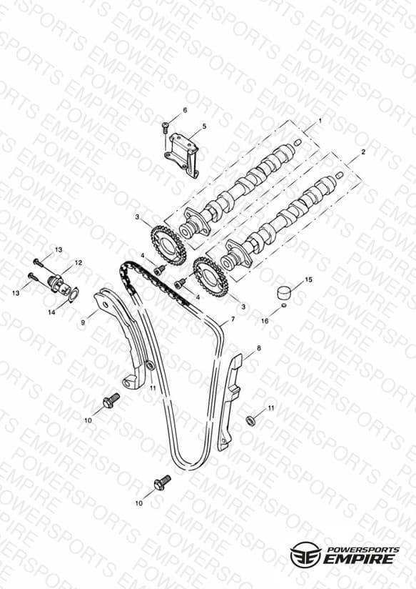 Camshaft and Drive