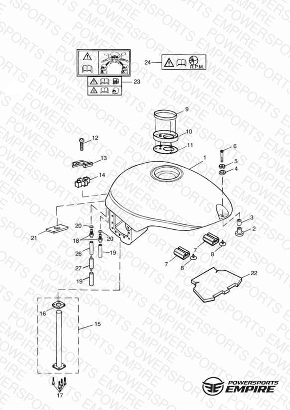 Fuel Tank and Fittings