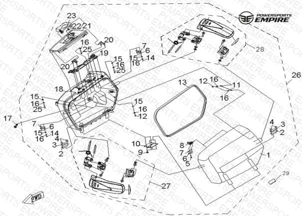 F22-1 — SIDE BOX ,LH