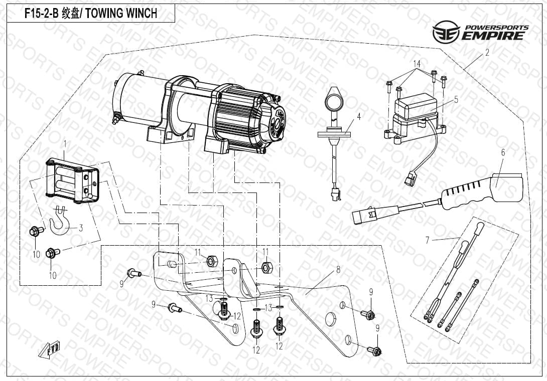 F15-2-B — TOWING WINCH(SUMITOMO)