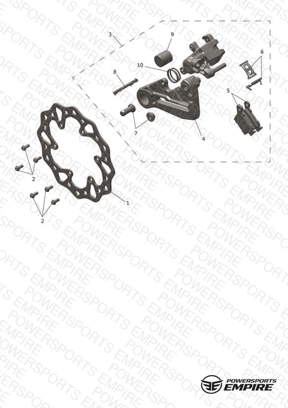 Rear Caliper & Discs