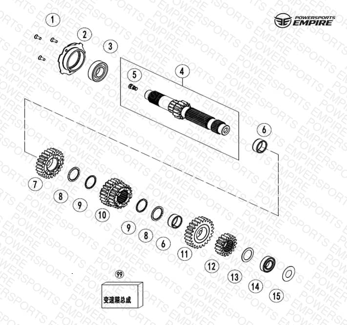 E06-1-V2 — MAIN SHAFT