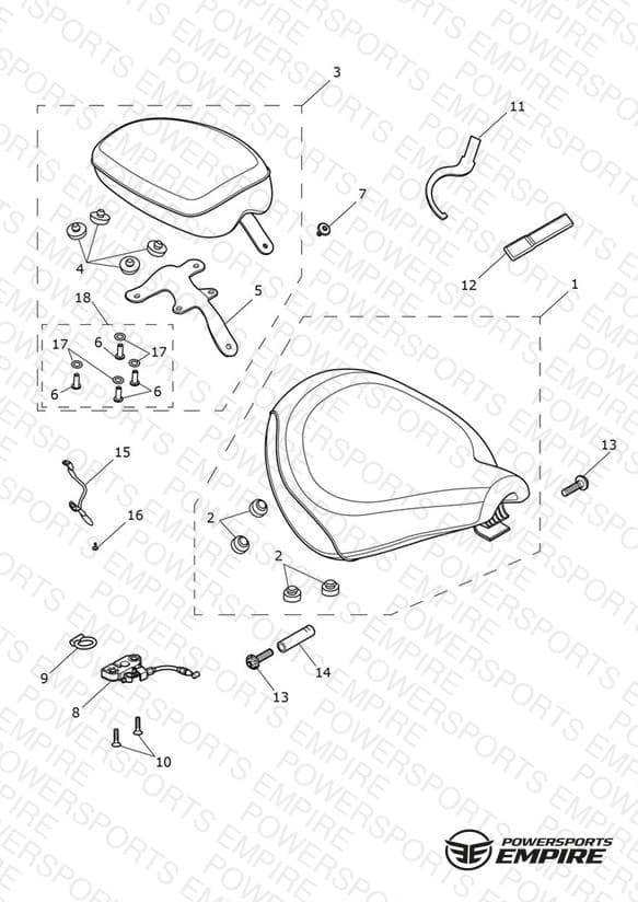 Seat Assy & Toolkit