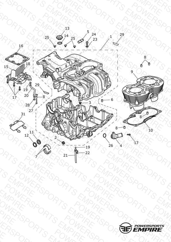 Crankcase & Fittings