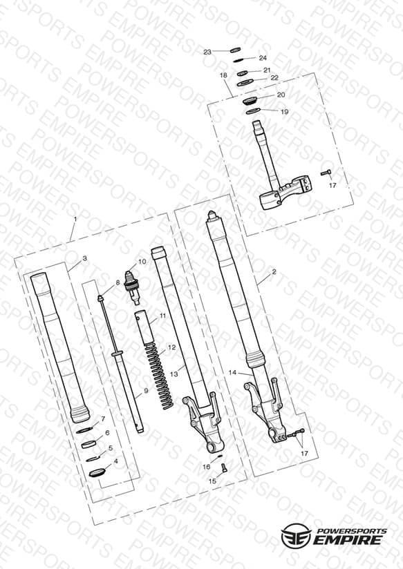 Front Forks & Yokes