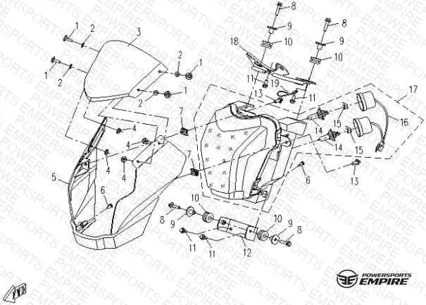 F16-1 — HEAD LIGHT ASSY