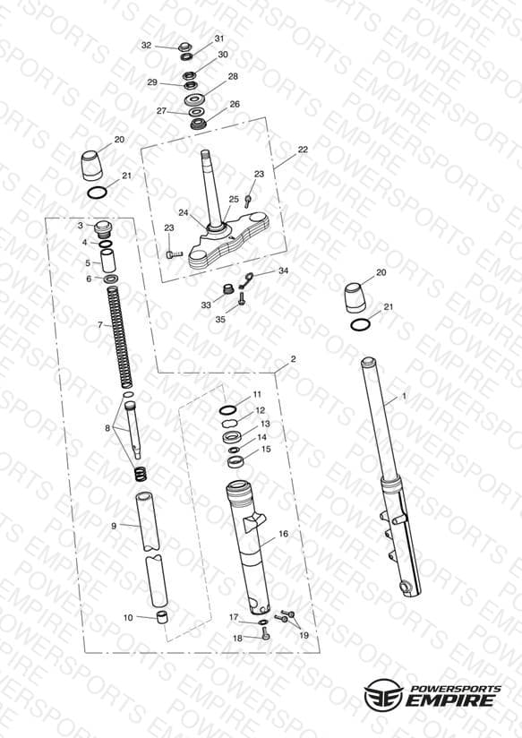 Front Forks & Lower Yoke 469051 >
