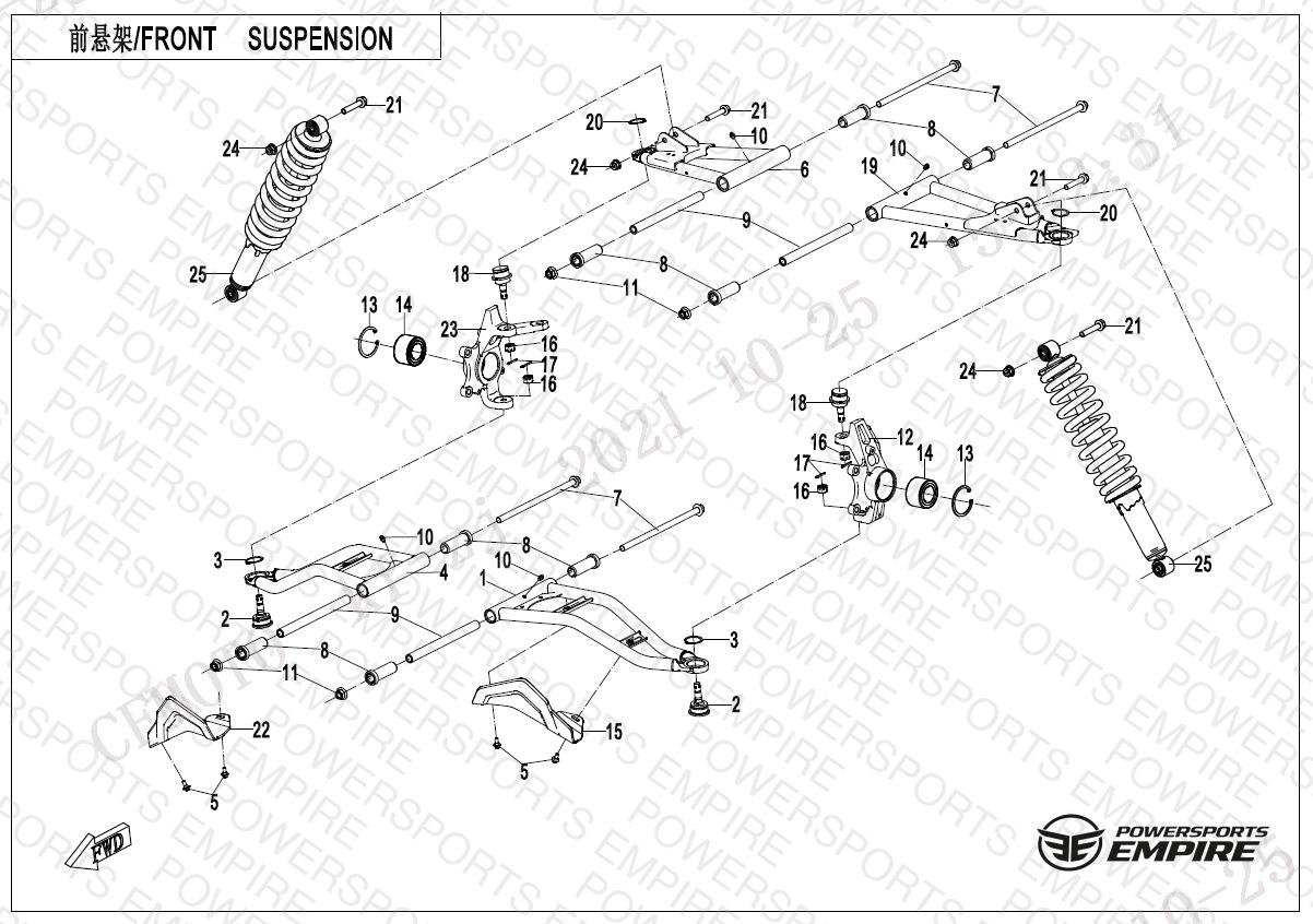 F05 — FRONT SUSPENSION