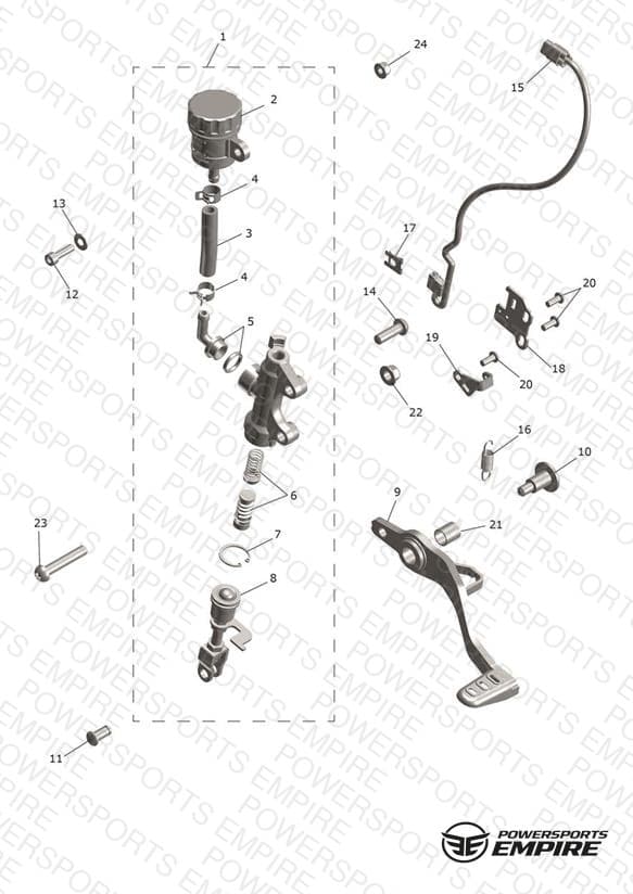 Rear Brake Master Cylinder