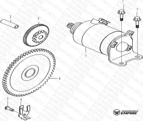 E16 — STARTING MOTOR