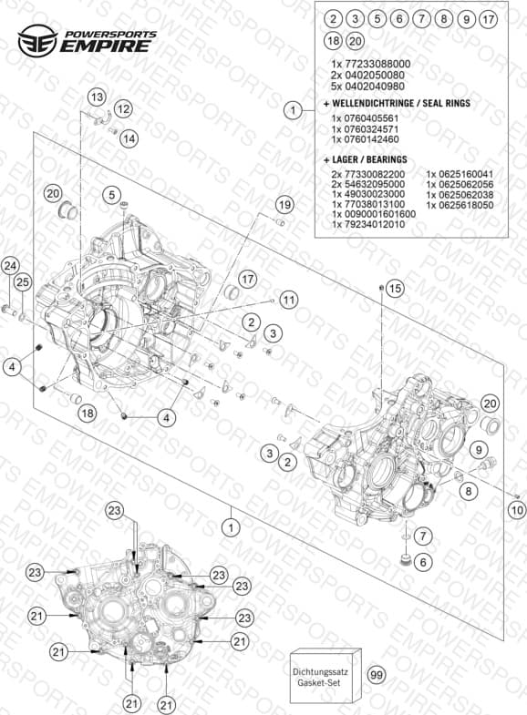 ENGINE CASE