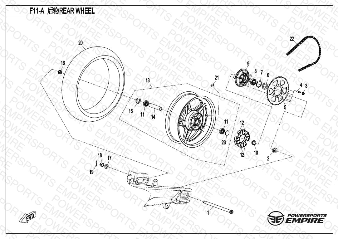 F11 — REAR WHEEL